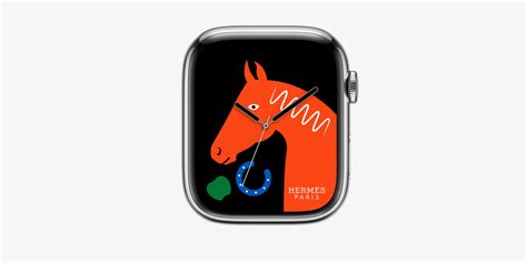 wallpaper hermes apple watch face|Hermes lucky horse face Apple Watch.